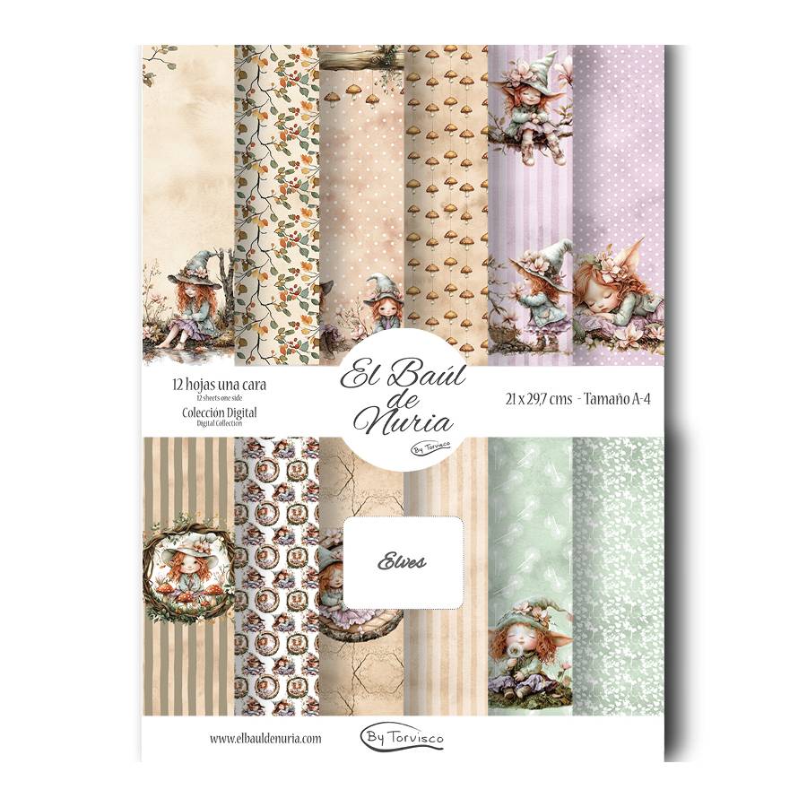 Colección scrapbooking Elves Colección scrapbooking Elves