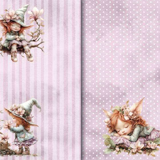 Colección scrapbooking Elves