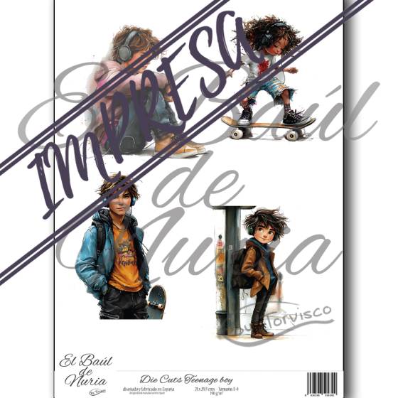 Die Cuts "Teenage boy"