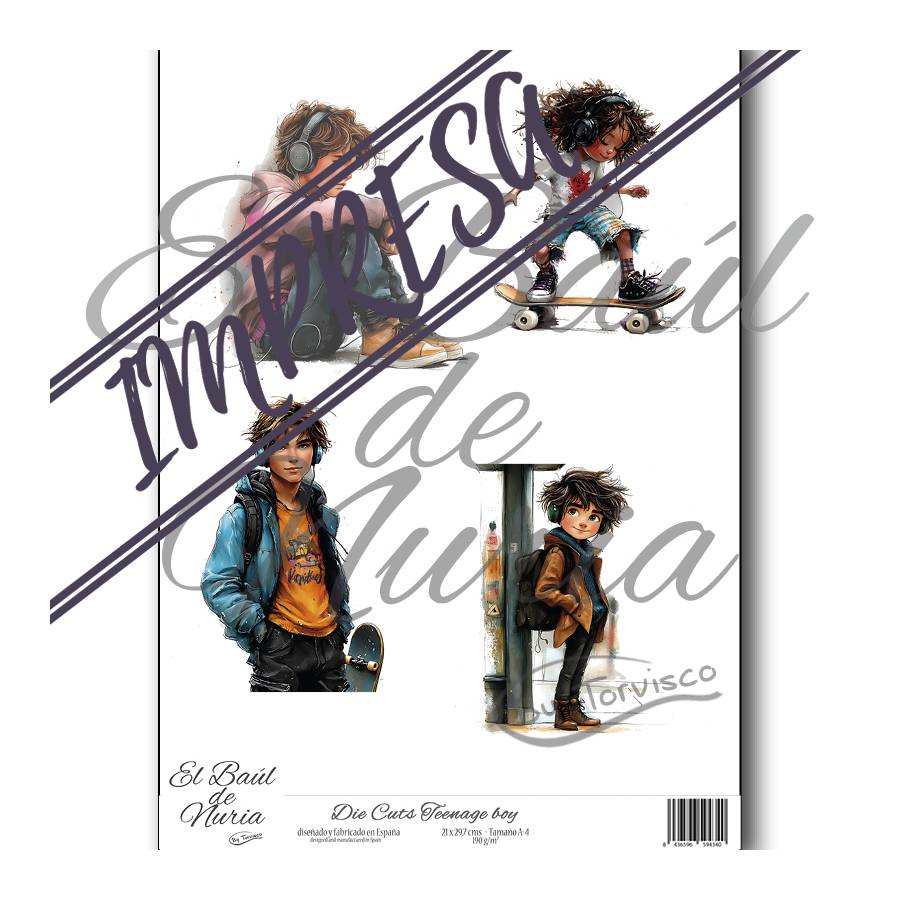 Die Cuts "Teenage boy"