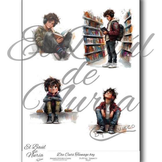 Die Cuts "Teenage boy"