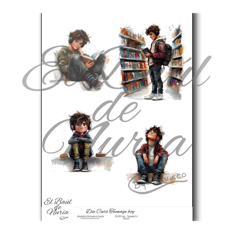 Die Cuts "Teenage boy"