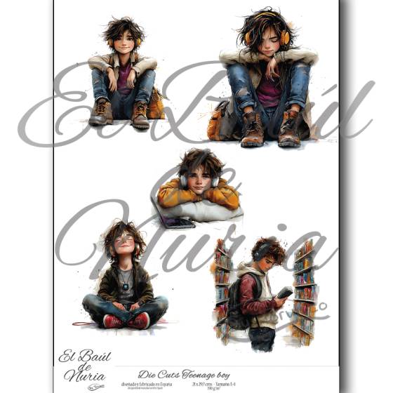 Die Cuts "Teenage boy"