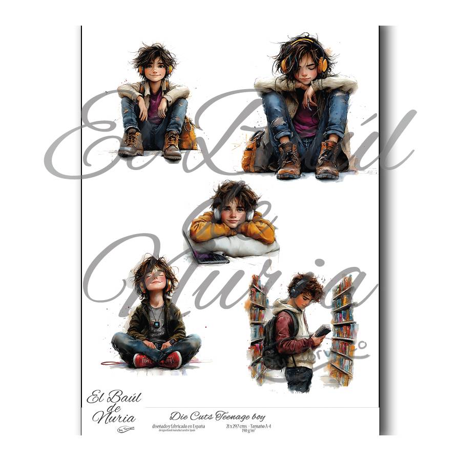 Die Cuts "Teenage boy"