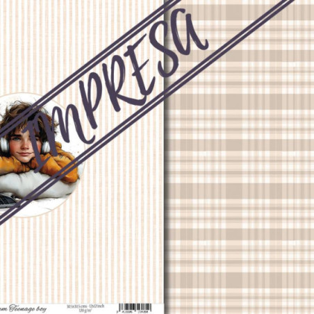 Vellum "Teenage boy"