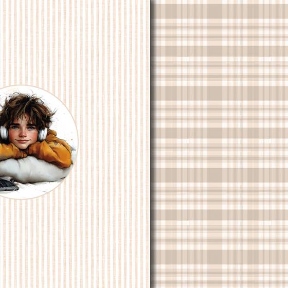 Diseños Vellum Teenage boy