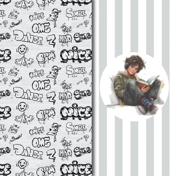 Diseños Vellum Teenage boy