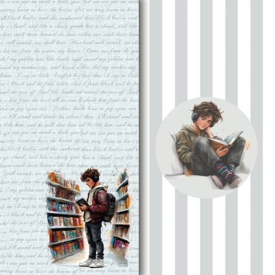 Colección scrapbooking Teenage boy