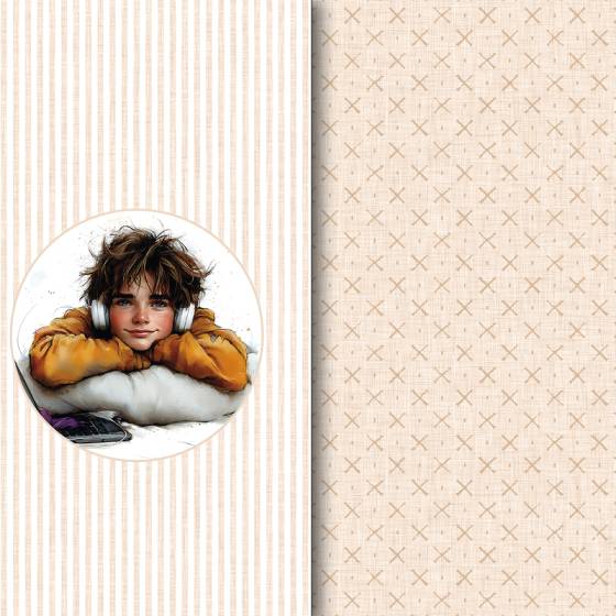 Colección scrapbooking Teenage boy