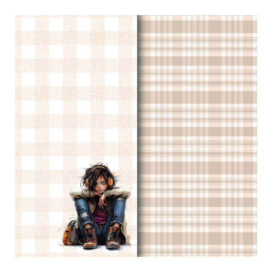 Colección scrapbooking Teenage boy