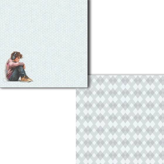 Colección scrapbooking Teenage boy