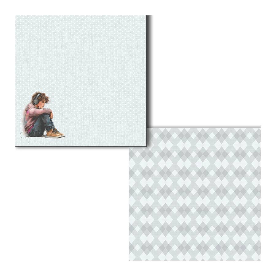 Colección scrapbooking Teenage boy