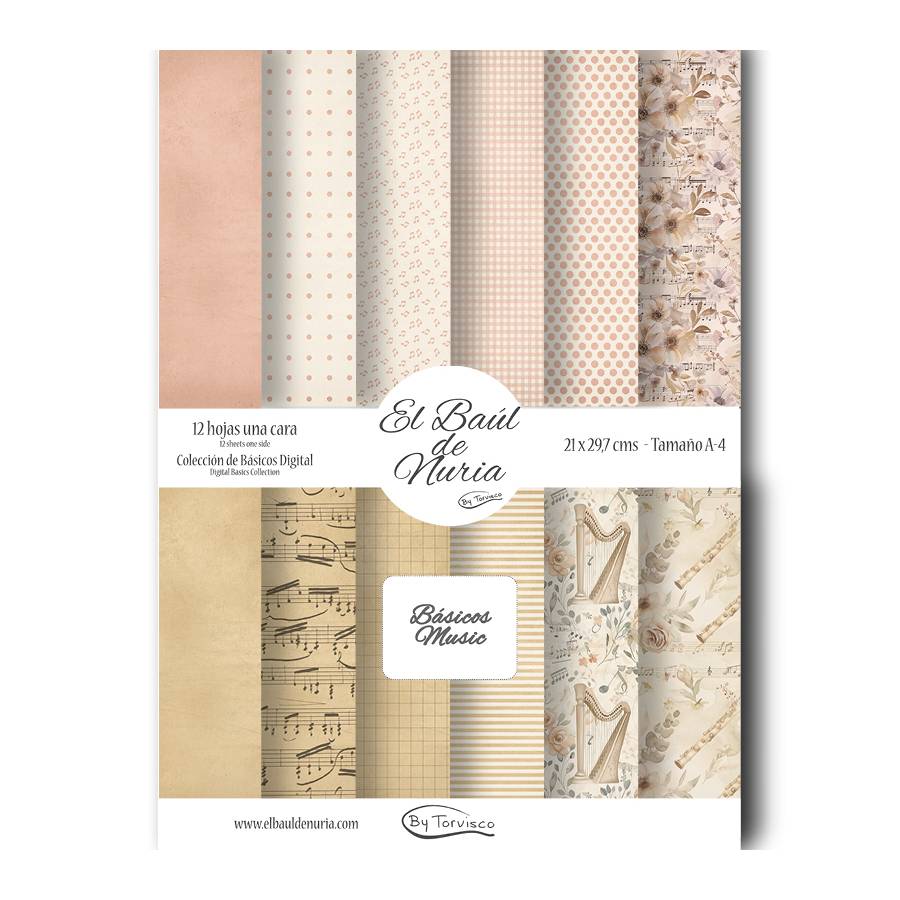 Básicos scrapbooking Music