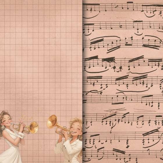 Colección scrapbooking Music