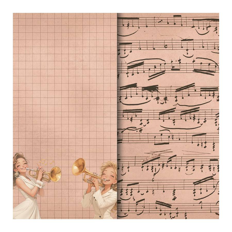 Colección scrapbooking Music