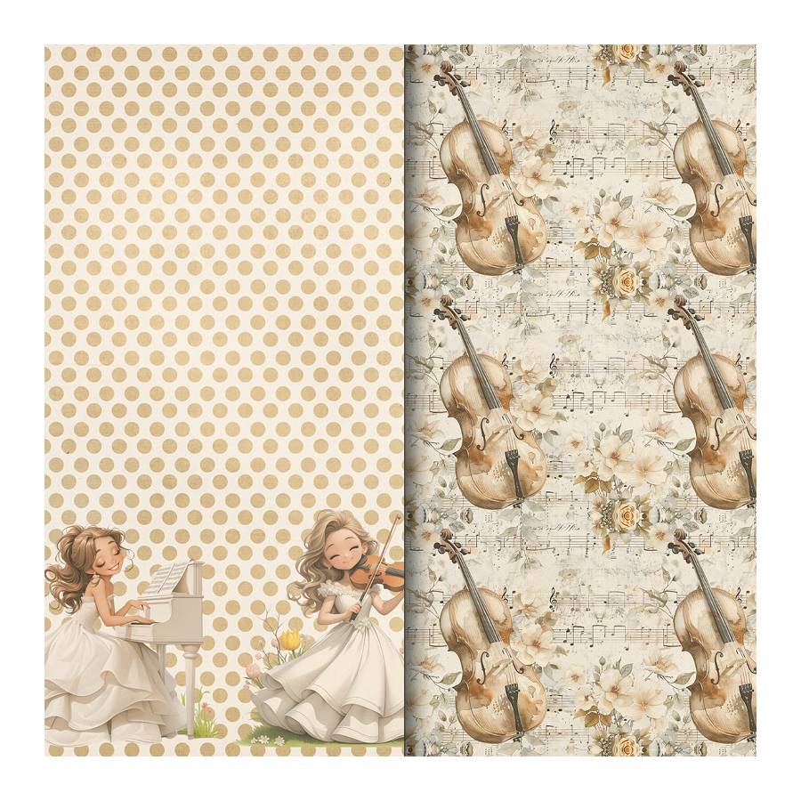 Colección scrapbooking Music