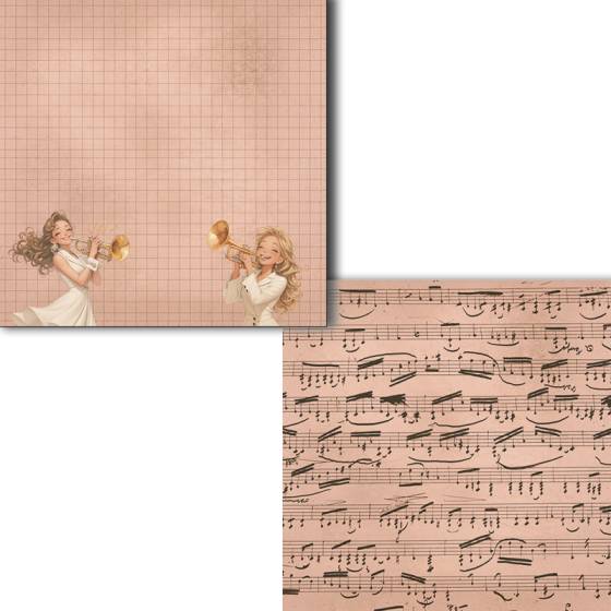 Colección scrapbooking Music
