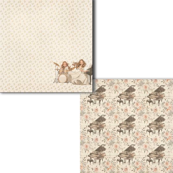 Colección scrapbooking Music