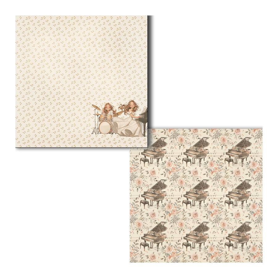 Colección scrapbooking Music