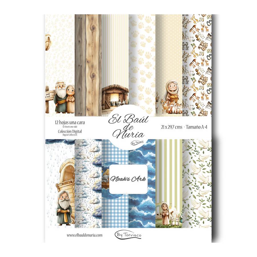 Colección scrapbooking Noah's Ark Colección scrapbooking Noah's Ark