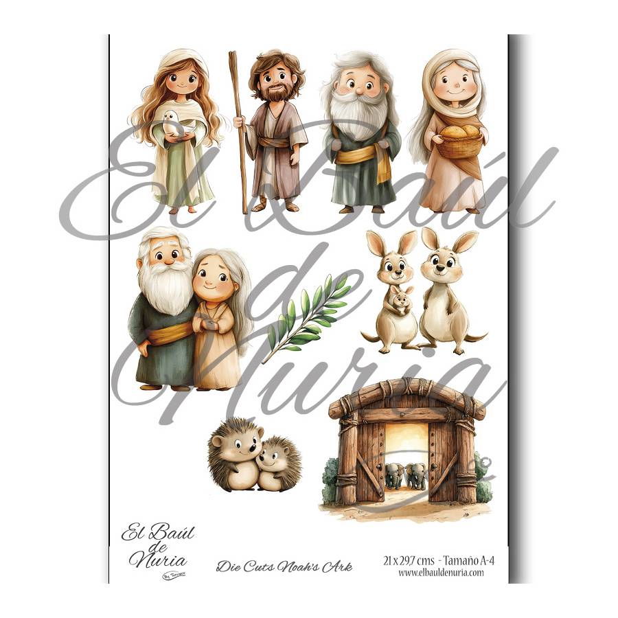 Die Cuts Noah's Ark