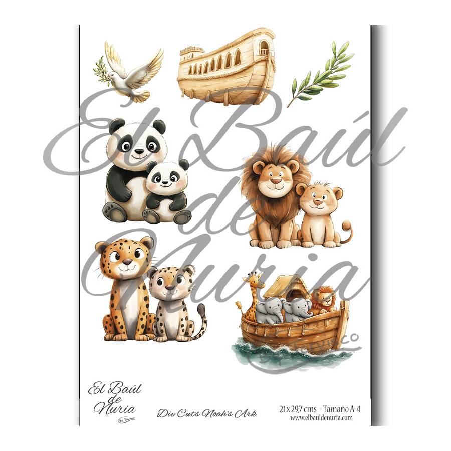 Die Cuts Noah's Ark
