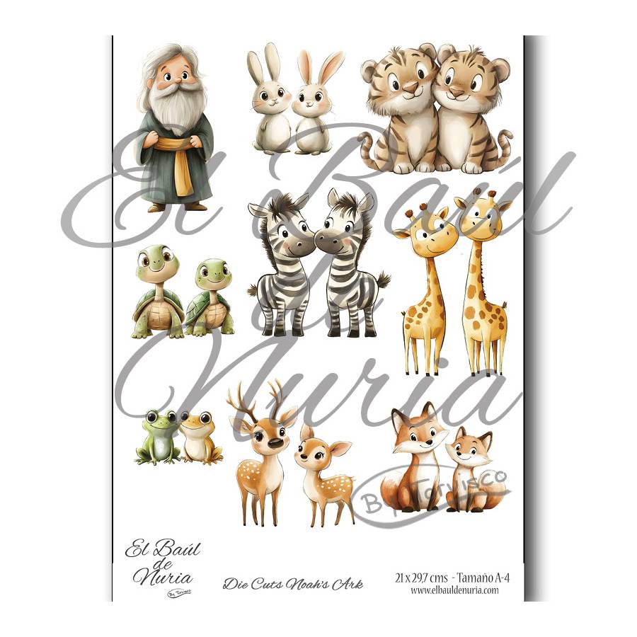 Die Cuts Noah's Ark