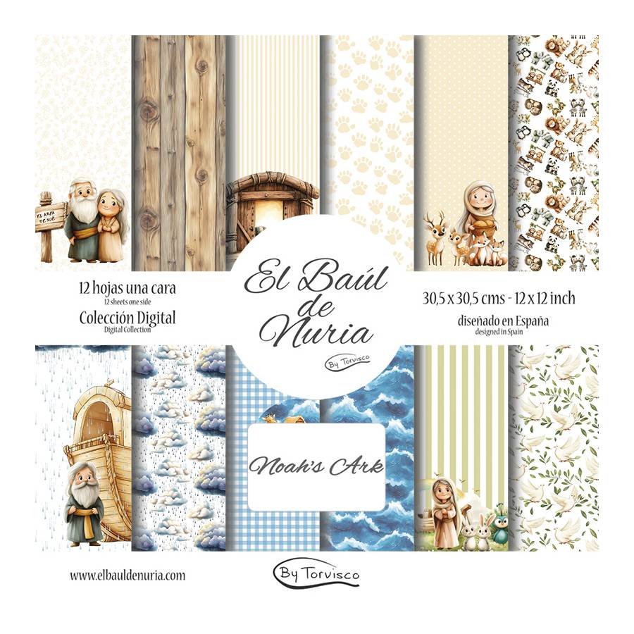 Colección scrapbooking Noah's Ark