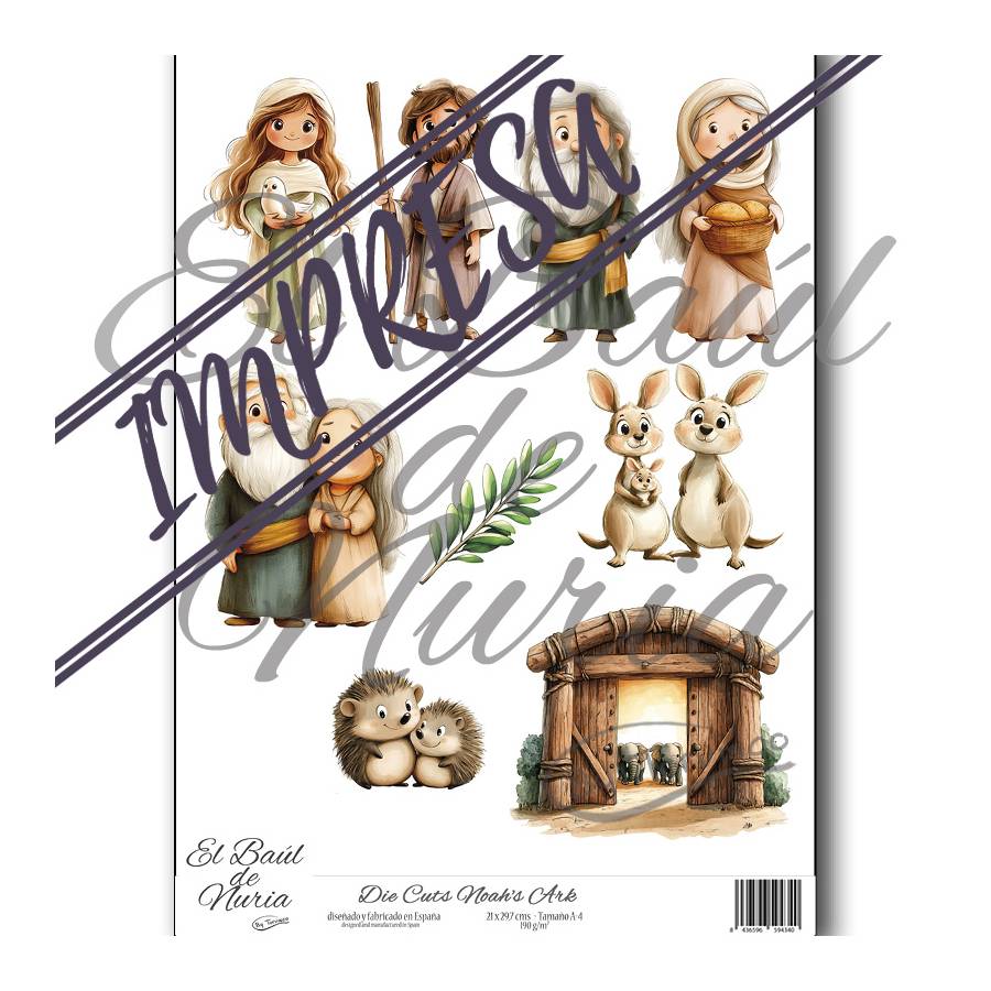 Die Cuts "Noah's Ark"
