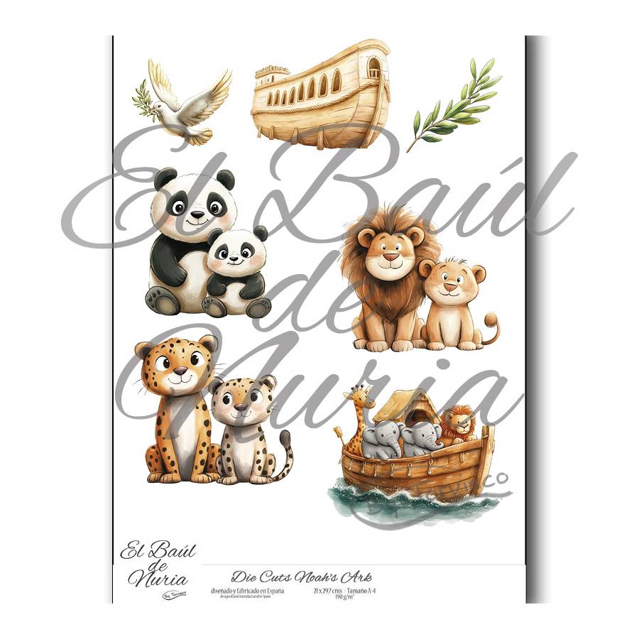 Die Cuts "Noah's Ark"