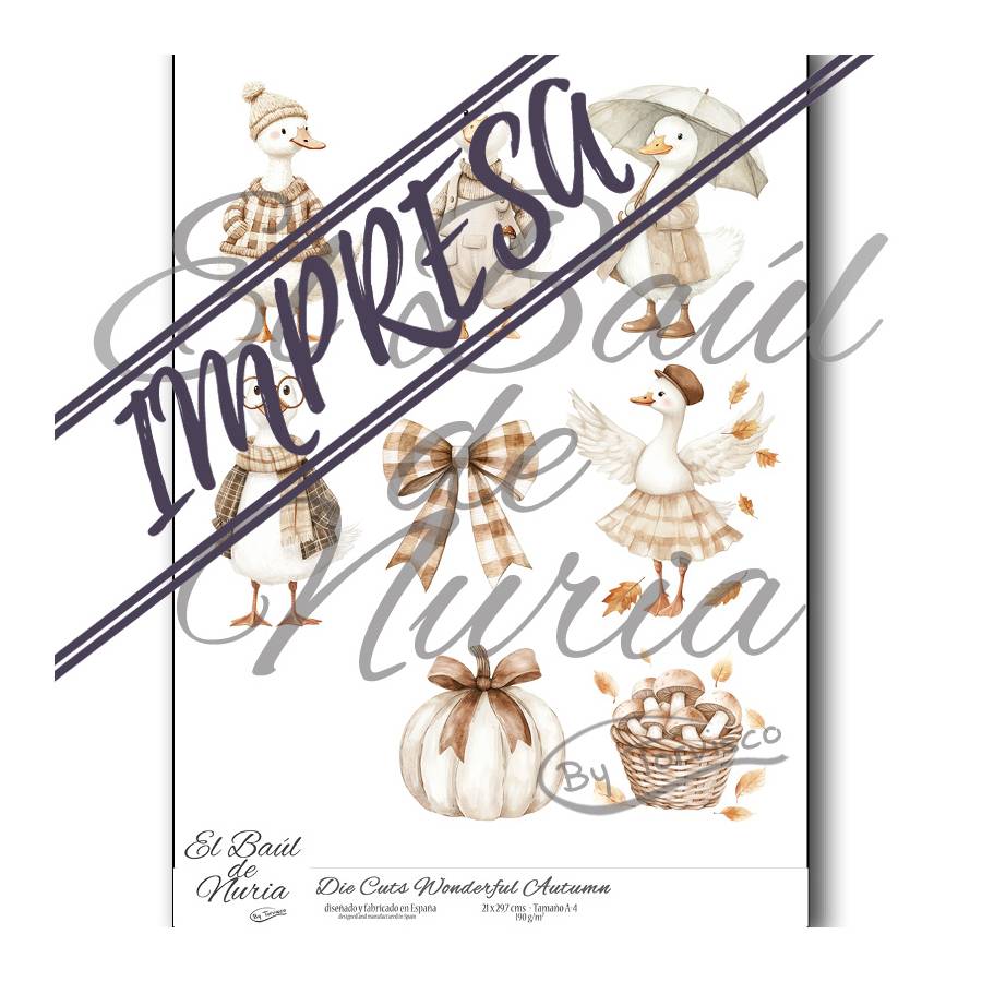 Die Cuts "Wonderful Autumn"
