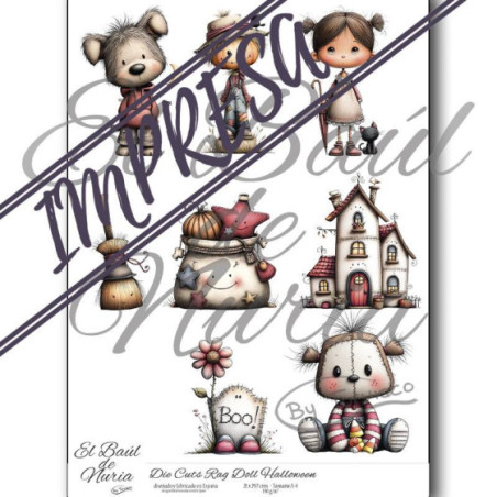 Die Cuts "Rag Doll Halloween"