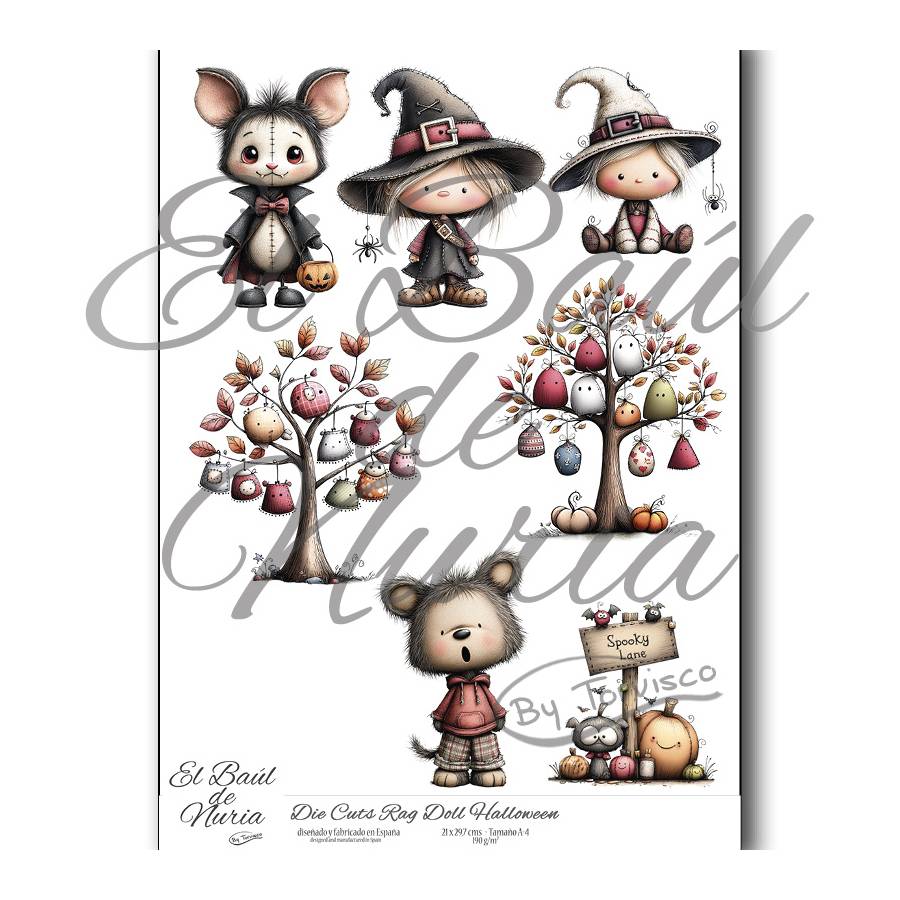 Die Cuts "Rag Doll Halloween"