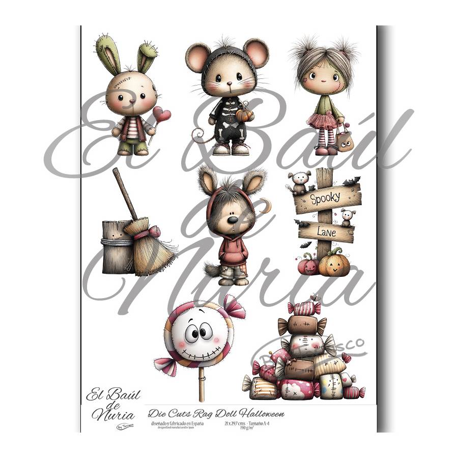 Die Cuts "Rag Doll Halloween"