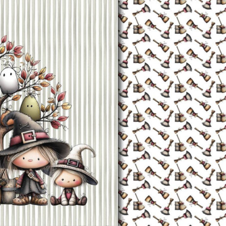 Diseños Vellum Rag Doll Halloween