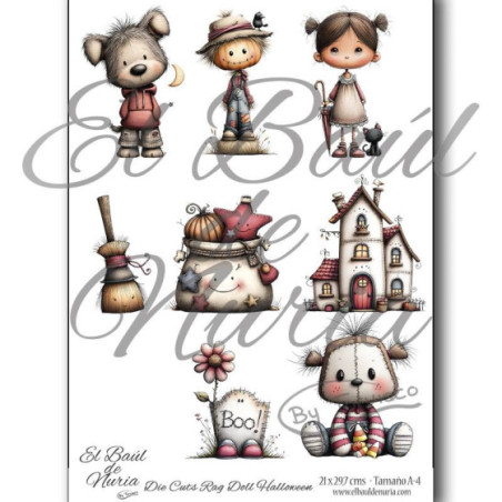 Die Cuts Rag Doll Halloween