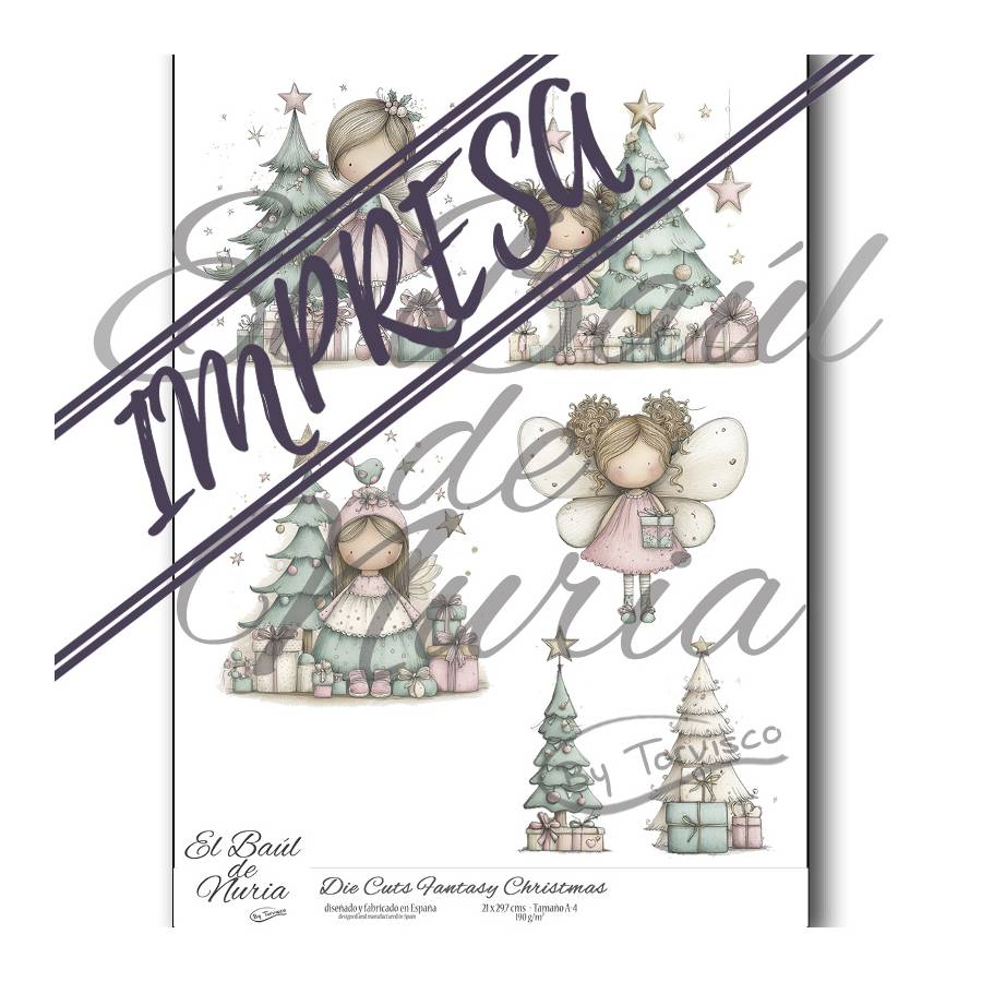 Die Cuts "Fantasy Christmas"
