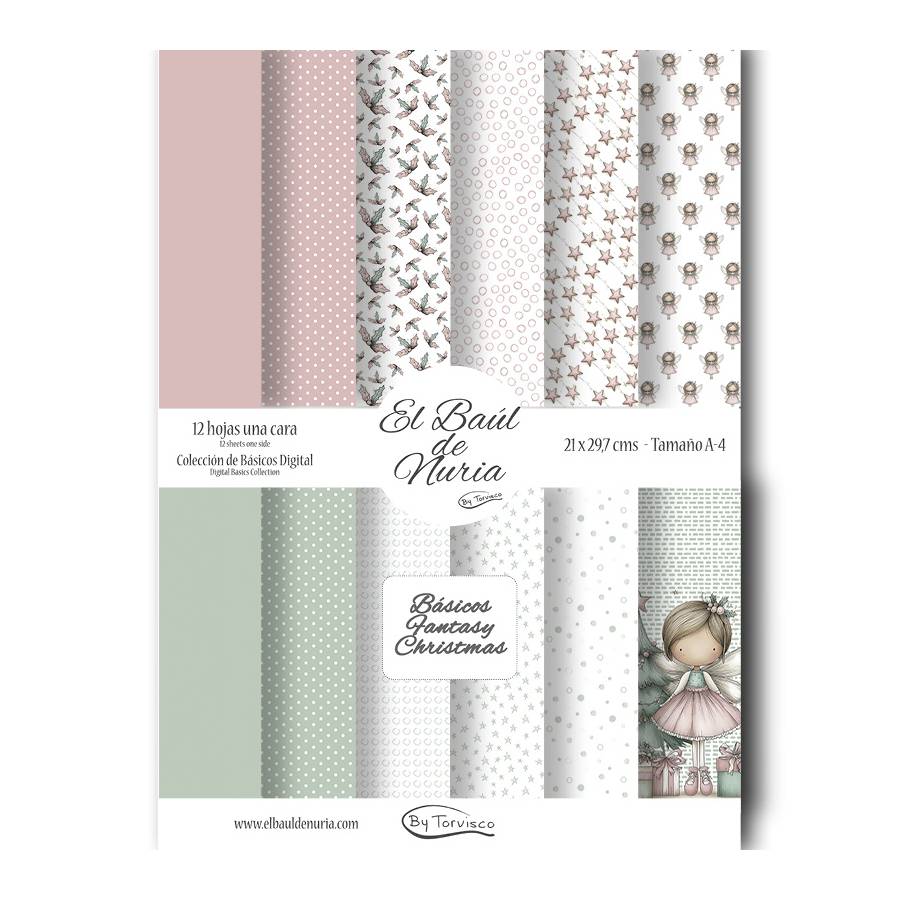 Básicos scrapbooking Fantasy Christmas Básicos scrapbooking Fantasy Christmas