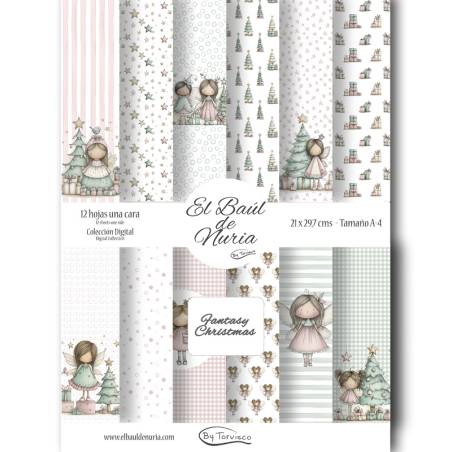 Colección scrapbooking Fantasy Christmas