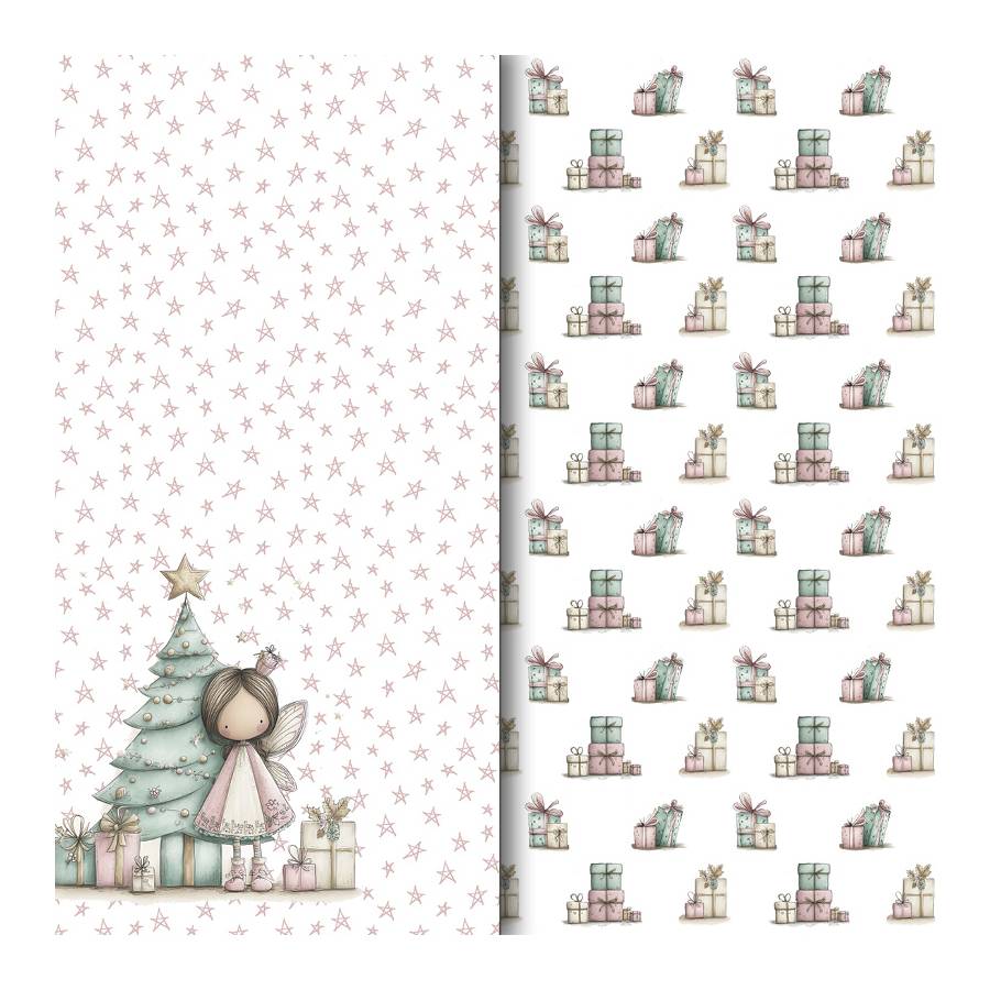 Colección scrapbooking Fantasy Christmas