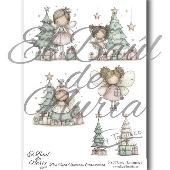 Colección Fantasy Christmas  (Tamaño 30x30) completa con Taller online