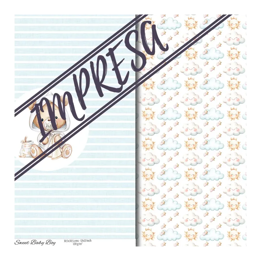 Vellum "Sweet Baby Boy"