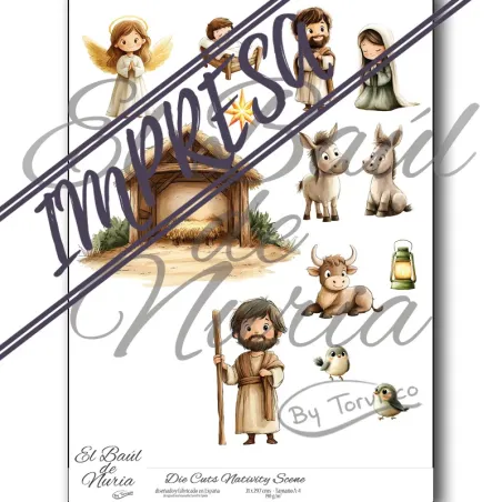 Die Cuts "Nativity Scene"