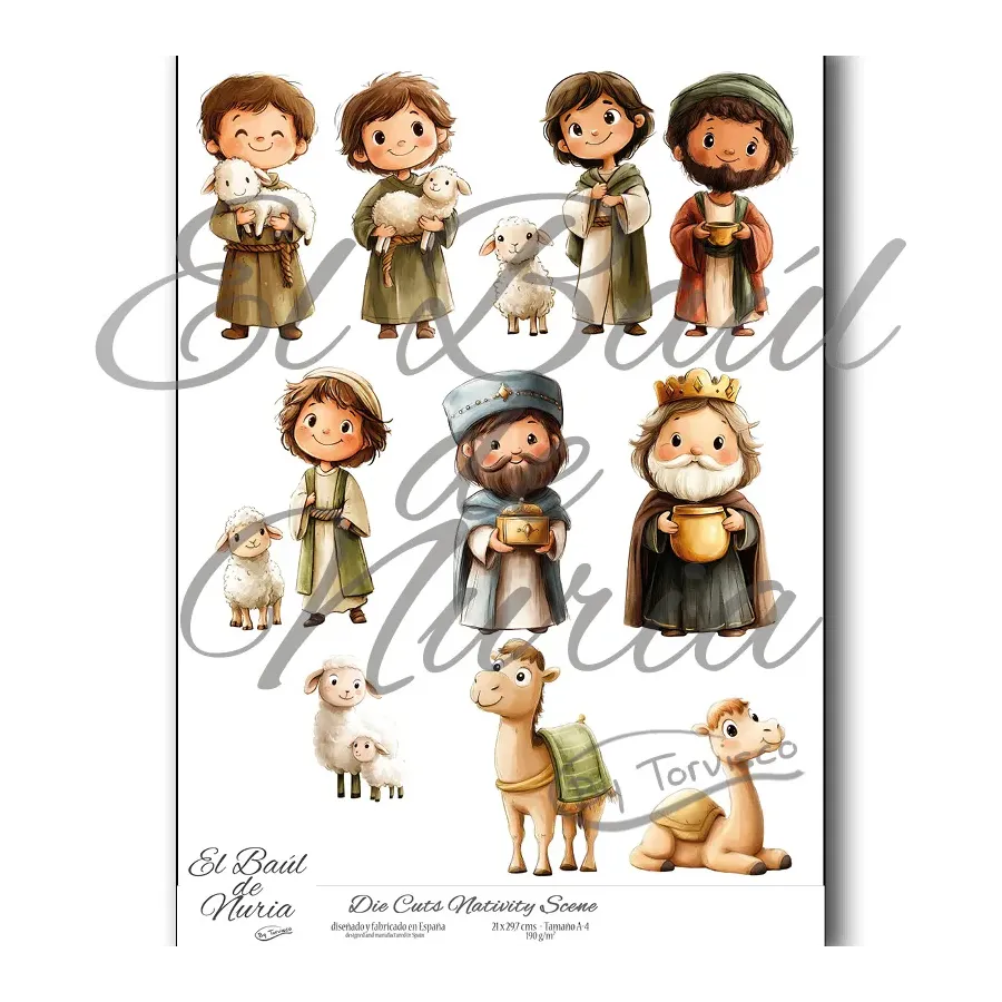 Die Cuts "Nativity Scene"