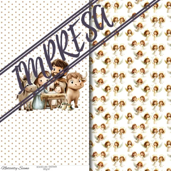 Vellum "Nativity Scene"