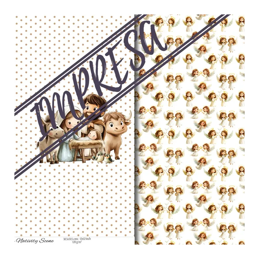 Vellum "Nativity Scene"