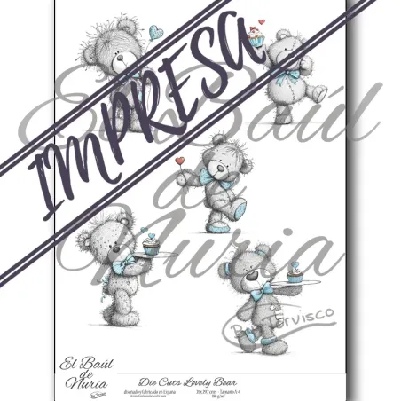 Die Cuts "Lovely Bear"