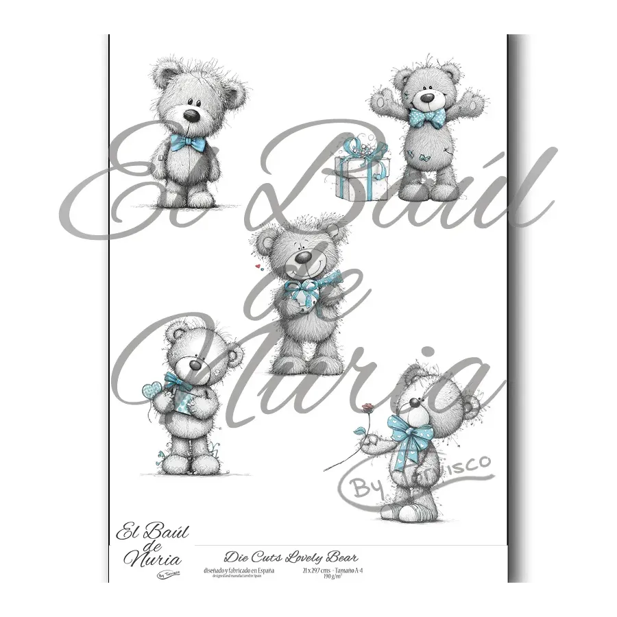 Die Cuts "Lovely Bear"