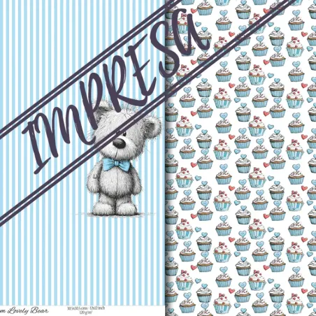 Vellum "Lovely Bear"