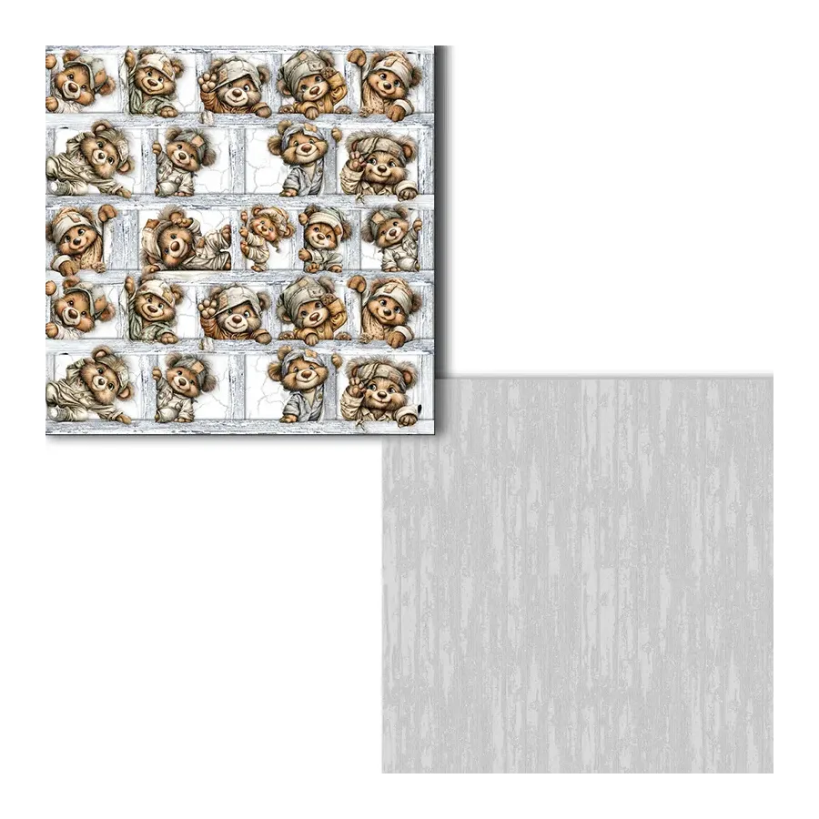 Colección "Rustic Baby Boy Bear"